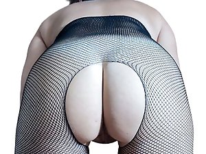 A night in the club in a catsuit