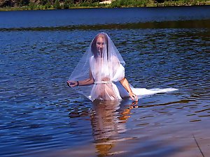 Lory with two fingers in her vagina