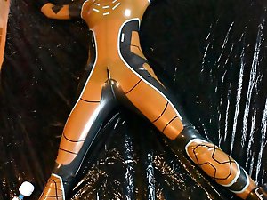 Kinky mature lass takes off sexy dress