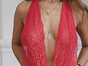 My scrumptious girlfriend in a hot solo action