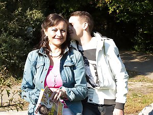 Naughty mature slut fucking her toy boy