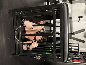 Long-legged aged granny gets her pussy fucked