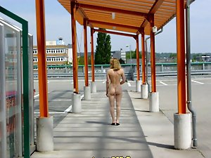 My mature partner reveals herself - a hint of open-air exhibitionism